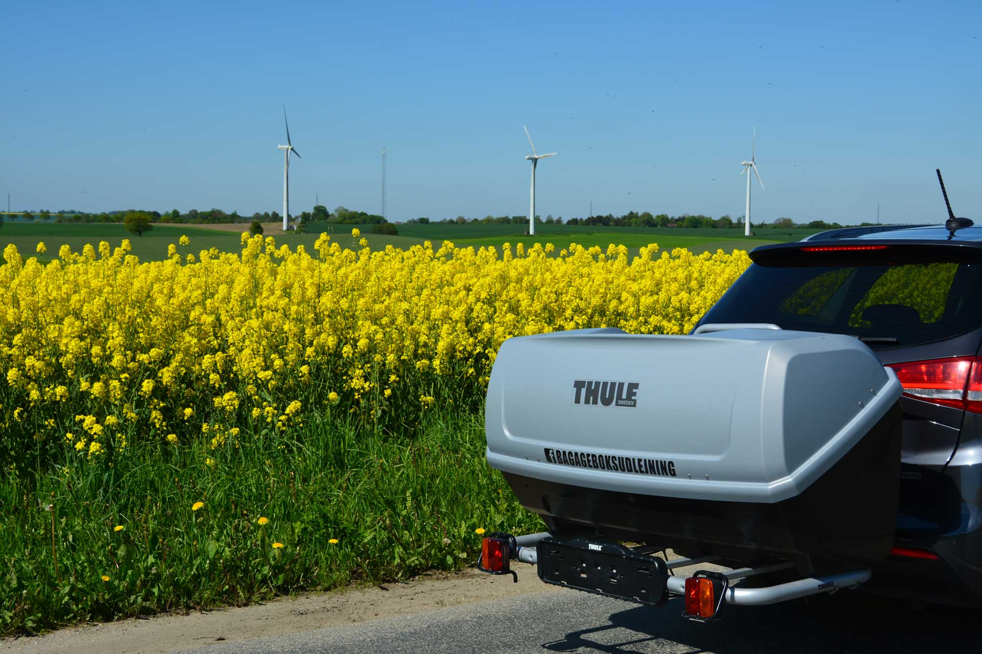 Thule BackUp monteret bagpå bil
